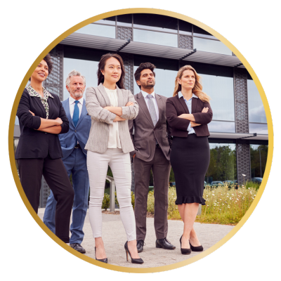 Corporate leaders participating in FourRise Premier League cricket community in Telangana